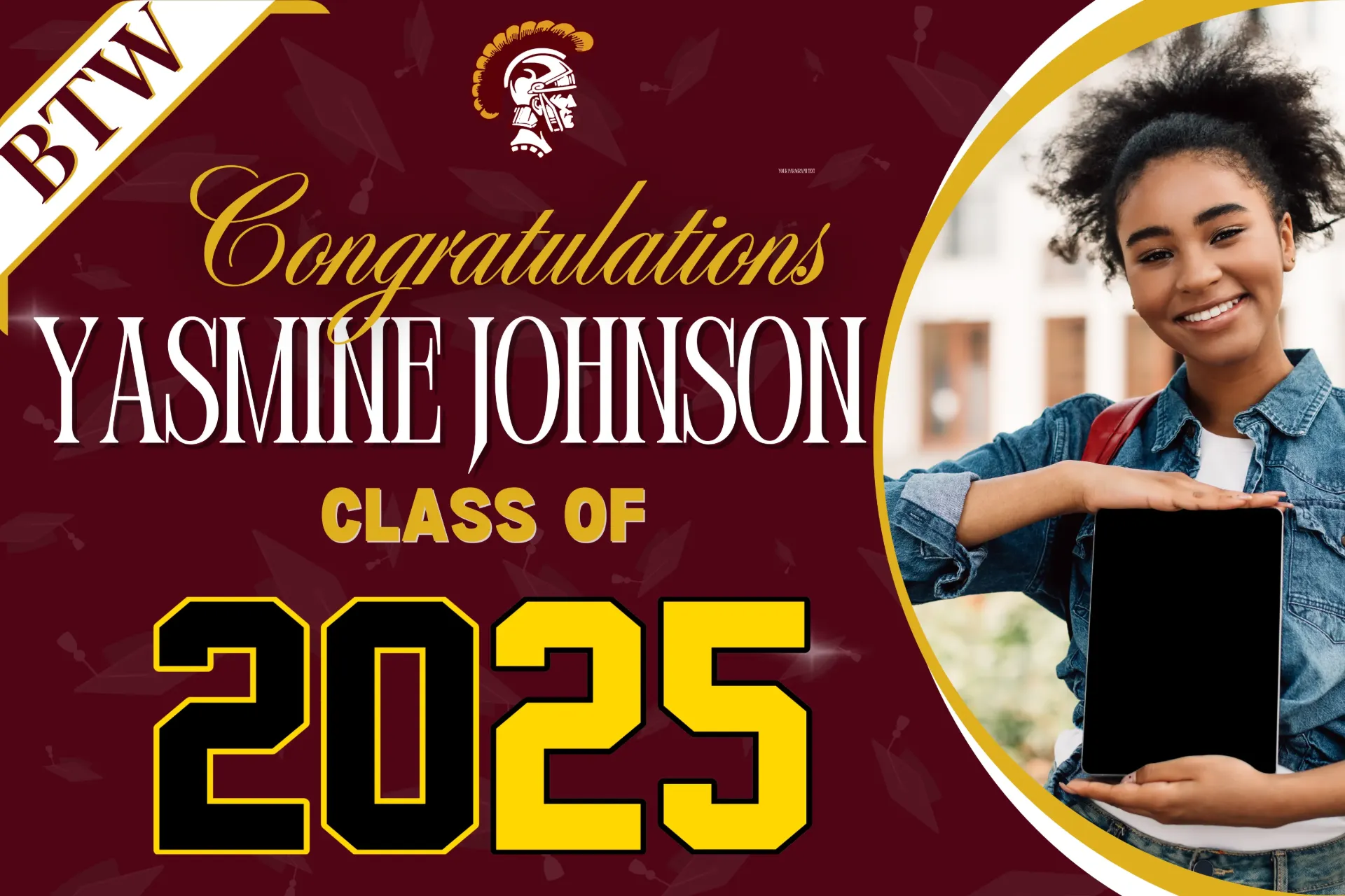 Custom Graduation Sign
