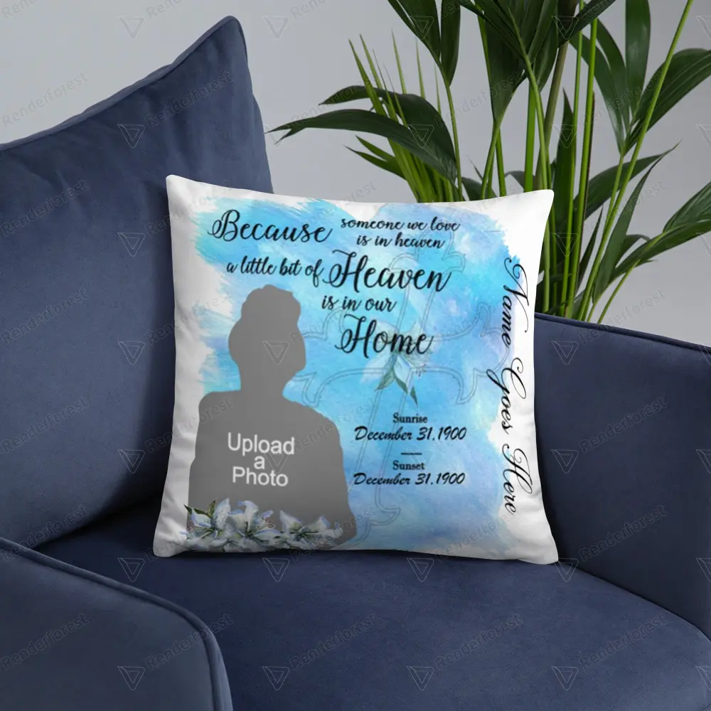Memorial Sublimation Pillow